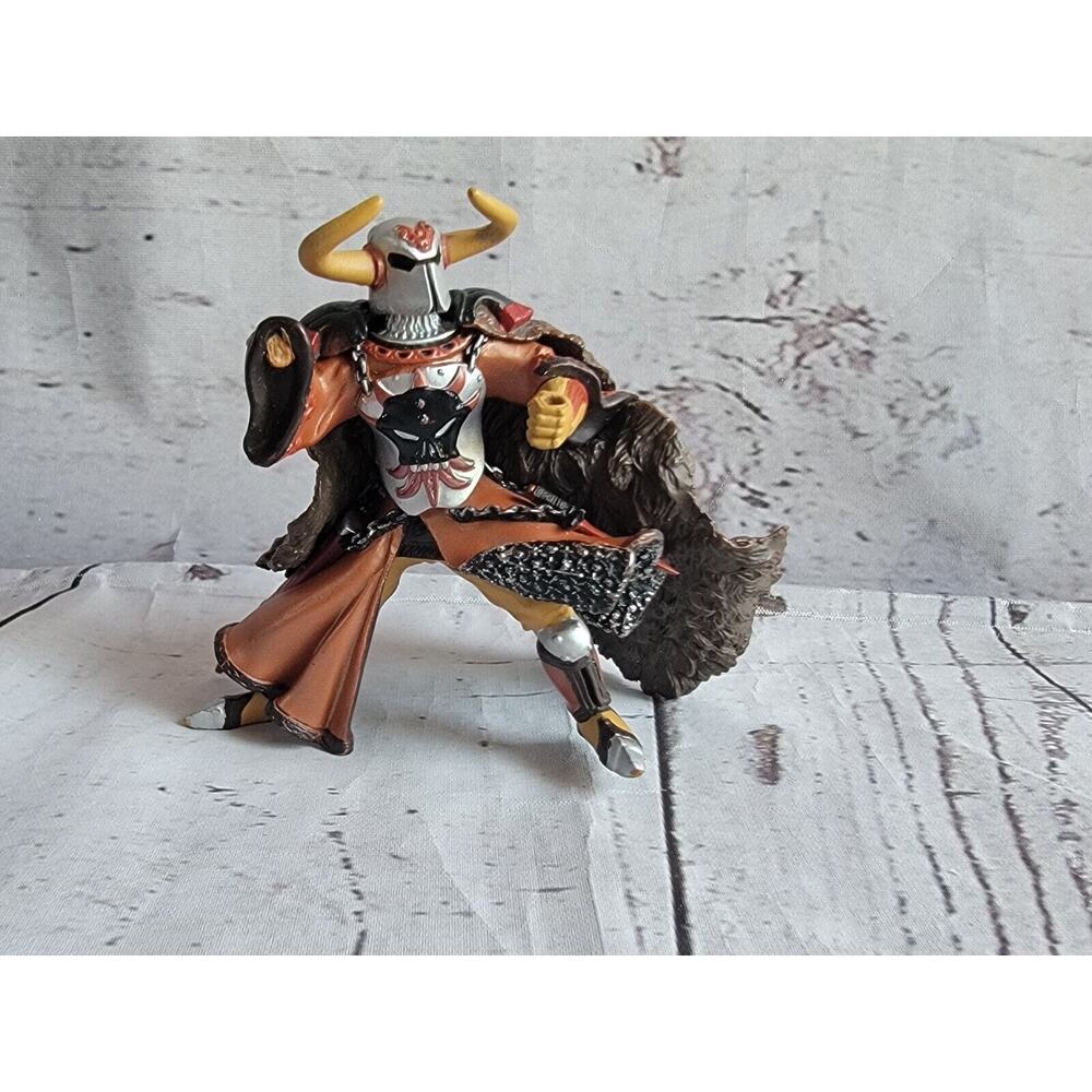 Papo Guerrier Viking 2009 Knight Action Figure Medieval Renaissance Sword Read